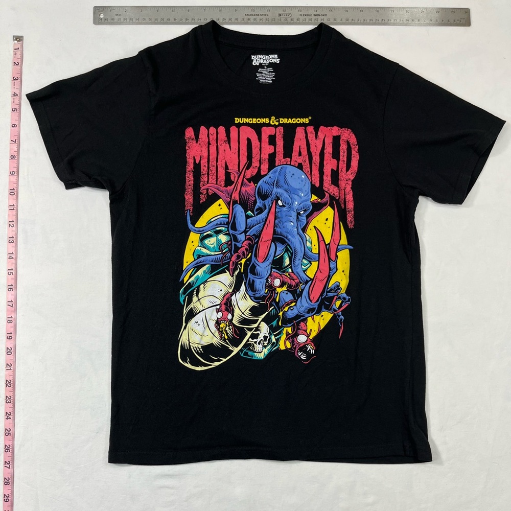 Dungeons & Dragons Mindflayer black t-shirt